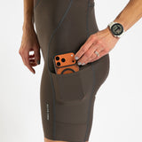 Zoot Sports CYCLE BIBS Women's Elite Cycle Cargo Bib - Mocha