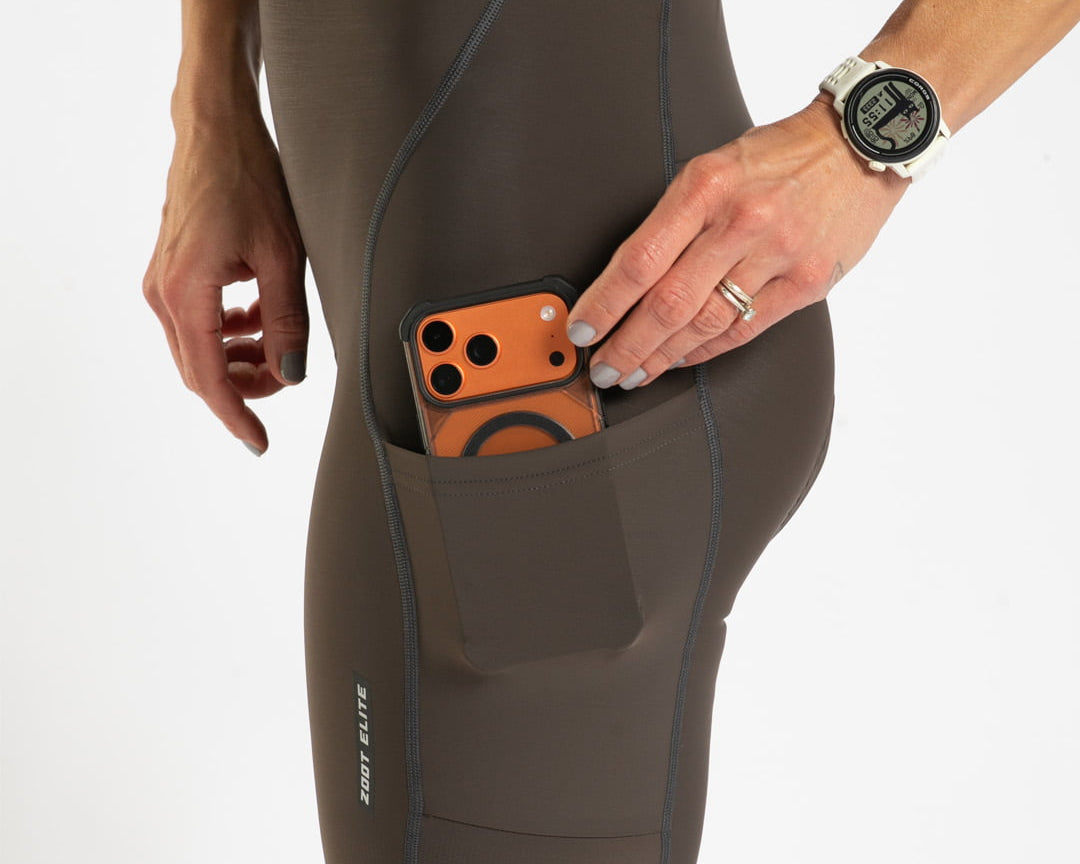 Zoot Sports CYCLE BIBS Women's Elite Cycle Cargo Bib - Mocha