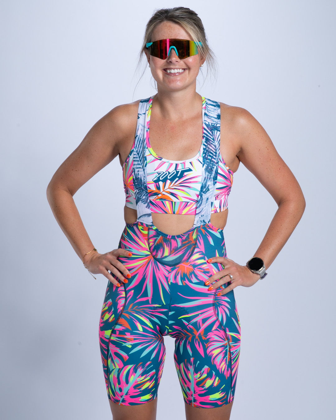 Zoot Sports CYCLE BIBS Women's Ltd Cycle Seamless Bib Short - Island Original