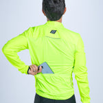 Zoot Sports CYCLE JACKETS Men's Elite Cycle Jacket - Hi Viz Yellow