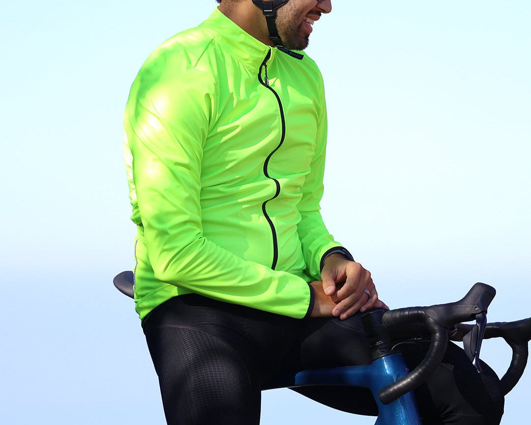 Zoot Sports CYCLE JACKETS Men's Elite Cycle Jacket - Hi Viz Yellow