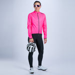 Zoot Sports CYCLE JACKETS Women's Elite Cycle Jacket - Hi Viz Pink