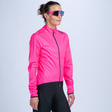 Zoot Sports CYCLE JACKETS Women's Elite Cycle Jacket - Hi Viz Pink