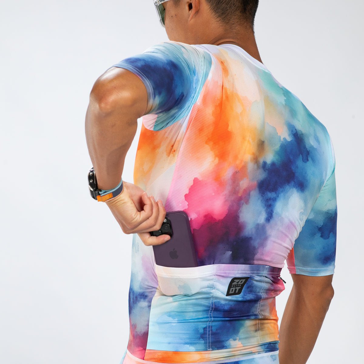 Zoot Sports CYCLE JERSEYS Men's Elite Cycle Aero Jersey - Chromoflow