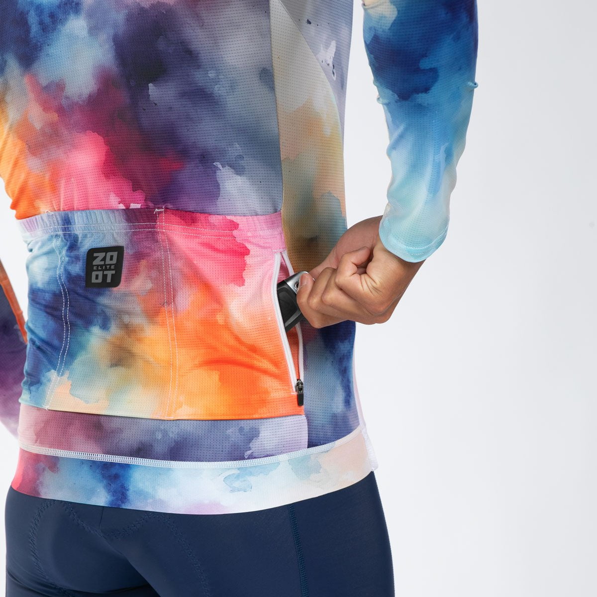 Zoot Sports CYCLE JERSEYS Men's Elite Cycle Ls Aero Jersey - Chromoflow
