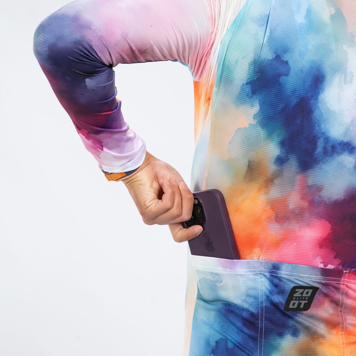 Zoot Sports CYCLE JERSEYS Men's Elite Cycle Ls Aero Jersey - Chromoflow