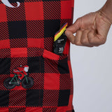 Zoot Sports CYCLE JERSEYS Men's Ltd Cycle Aero Jersey - Lumberjack