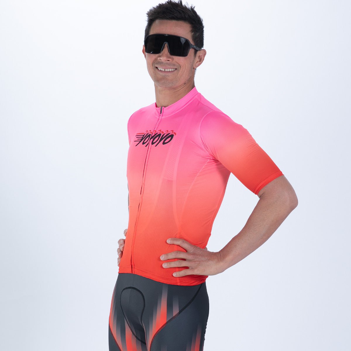 Zoot Sports CYCLE JERSEYS Men's Ltd Cycle Aero Jersey - Yo Yo Yo Fade