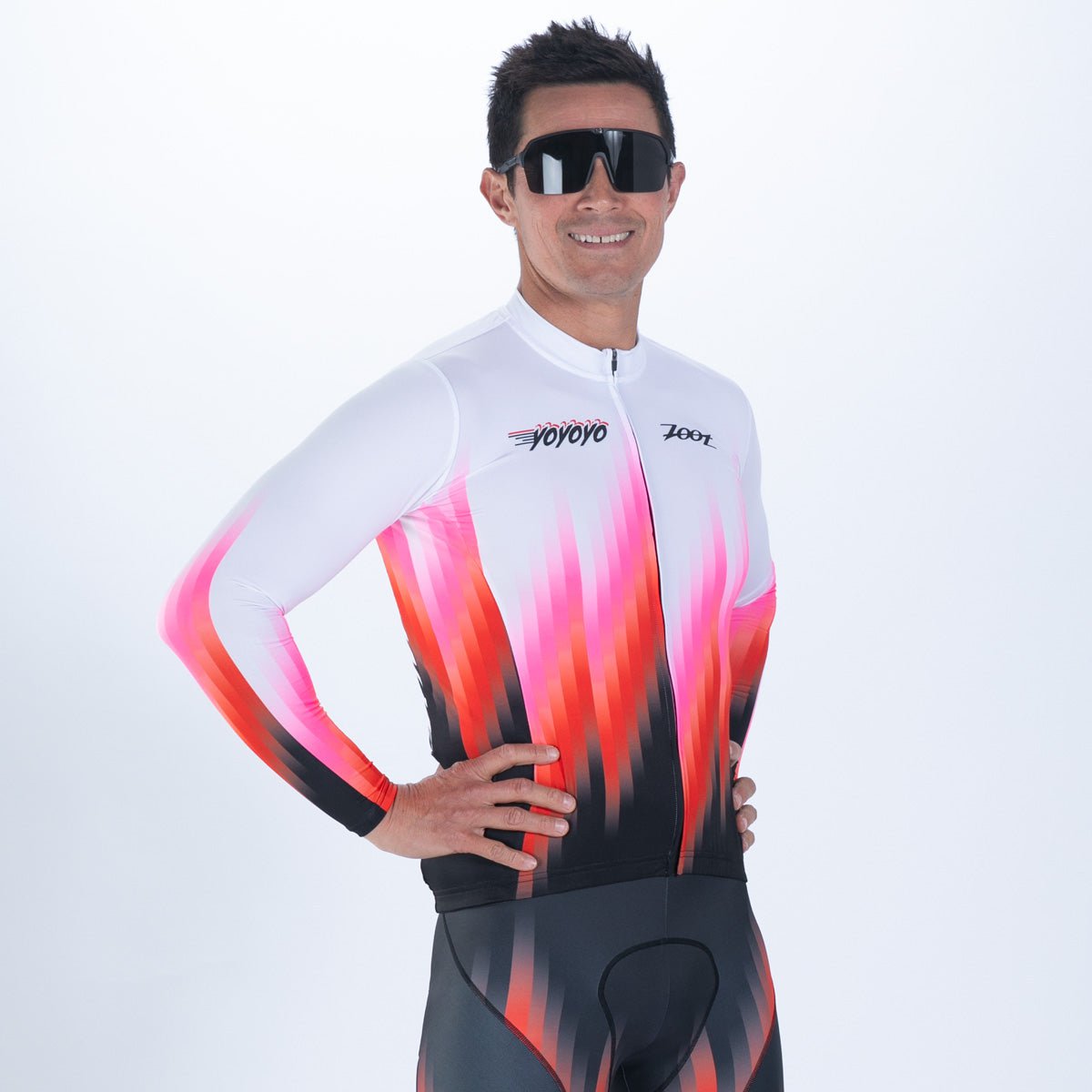Zoot Sports CYCLE JERSEYS Men's Ltd Cycle Sun Stop Ls Jersey - Yo Yo Yo