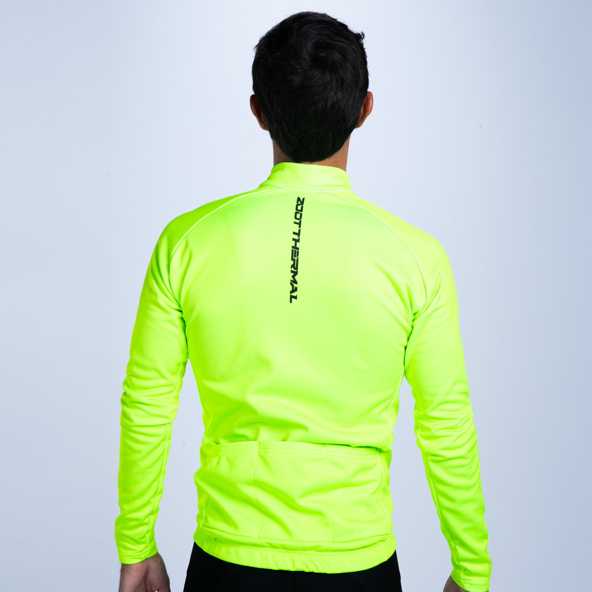 Zoot Sports CYCLE JERSEYS Men's Ltd Cycle Thermal Jersey - Hi Viz Yellow