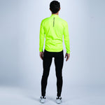 Zoot Sports CYCLE JERSEYS Men's Ltd Cycle Thermal Jersey - Hi Viz Yellow