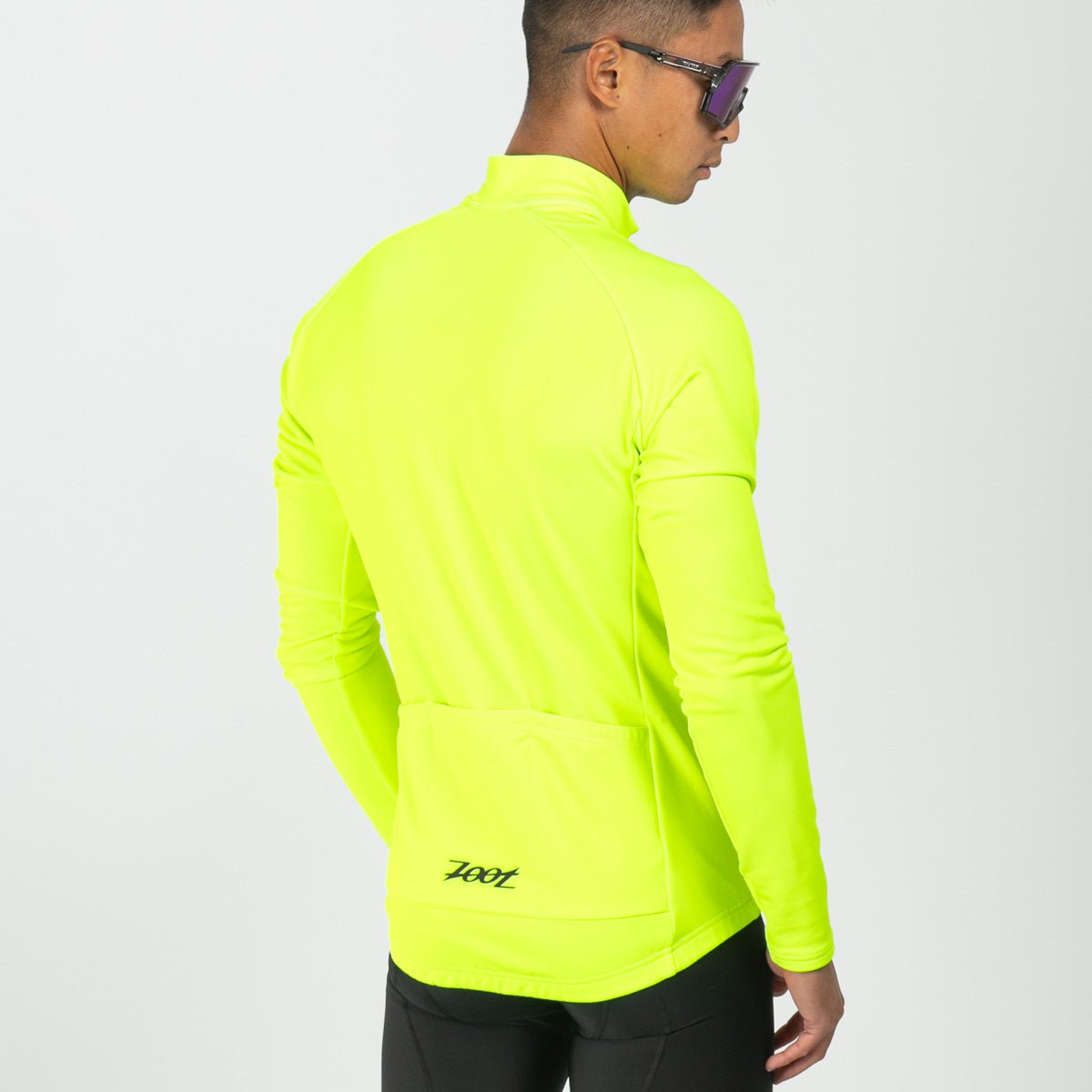 Zoot Sports CYCLE JERSEYS Men's Ltd Cycle Thermo Jersey - Safety Yellow