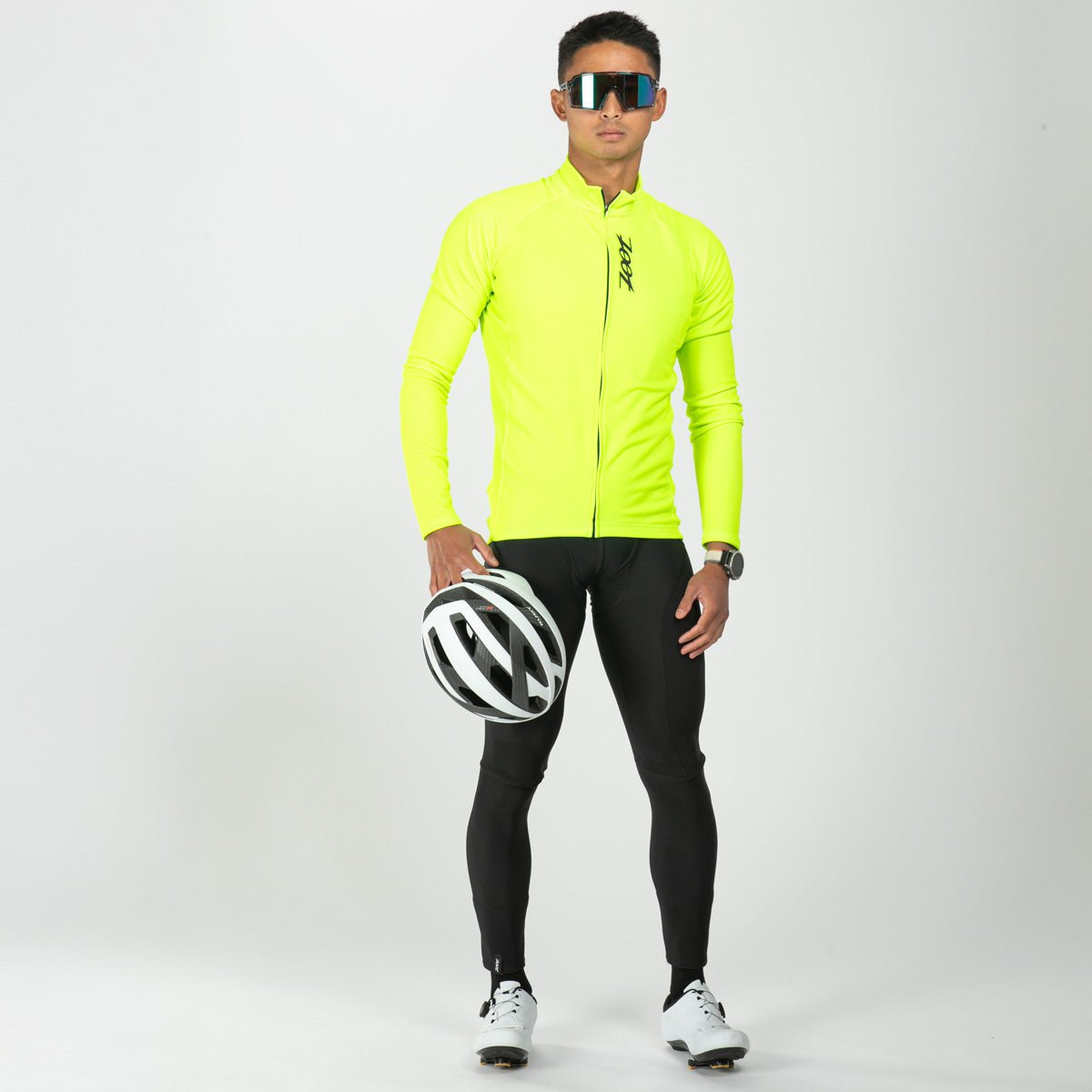 Zoot Sports CYCLE JERSEYS Men's Ltd Cycle Thermo Jersey - Safety Yellow