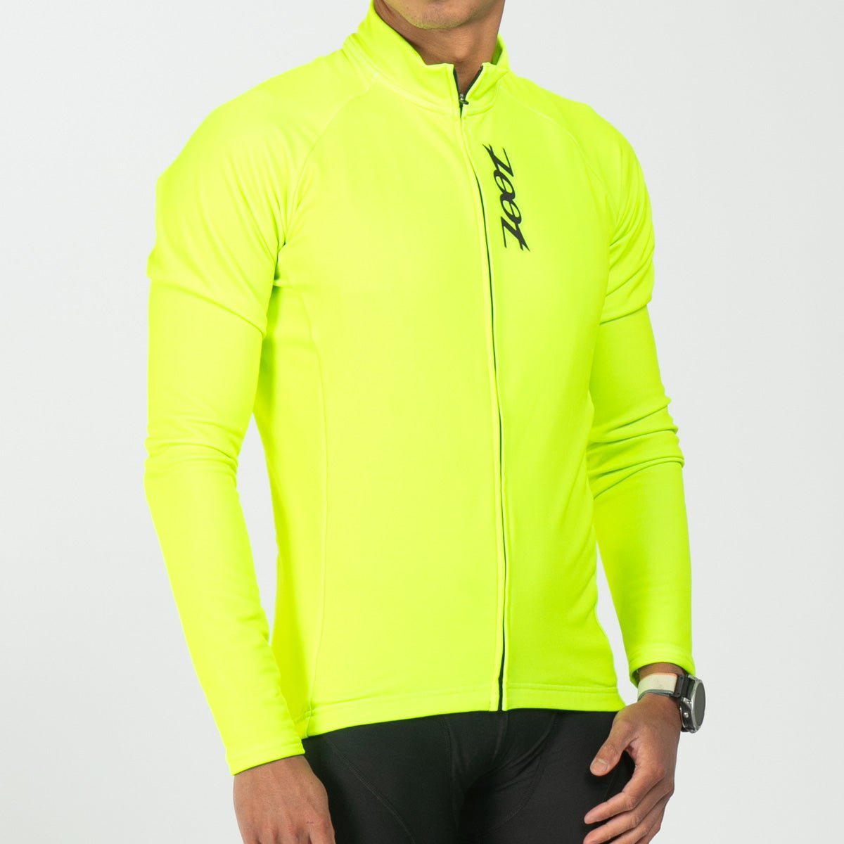 Zoot Sports CYCLE JERSEYS Men's Ltd Cycle Thermo Jersey - Safety Yellow