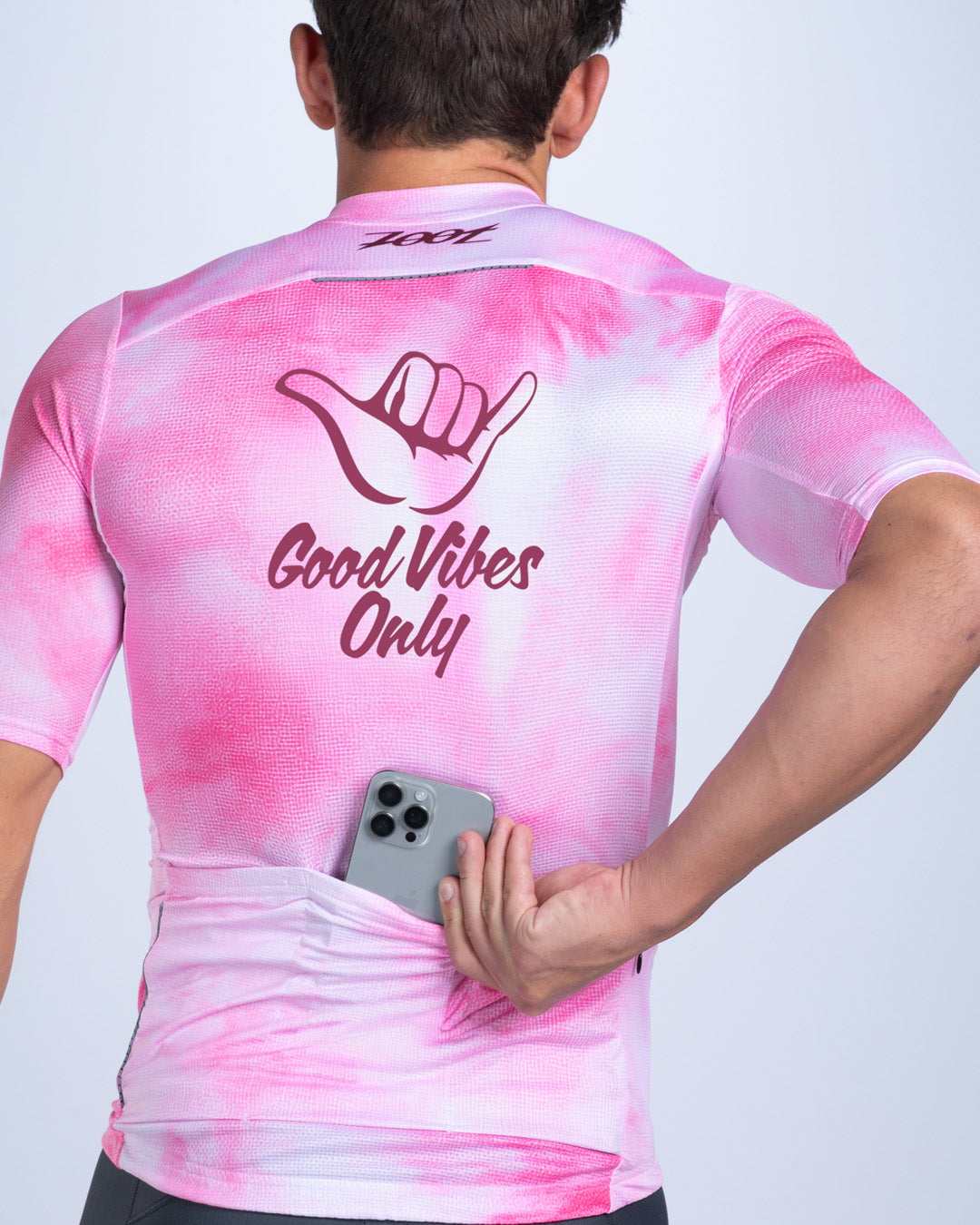 Zoot Sports CYCLE JERSEYS Men's Recon Cycle Jersey - Good Vibes Only