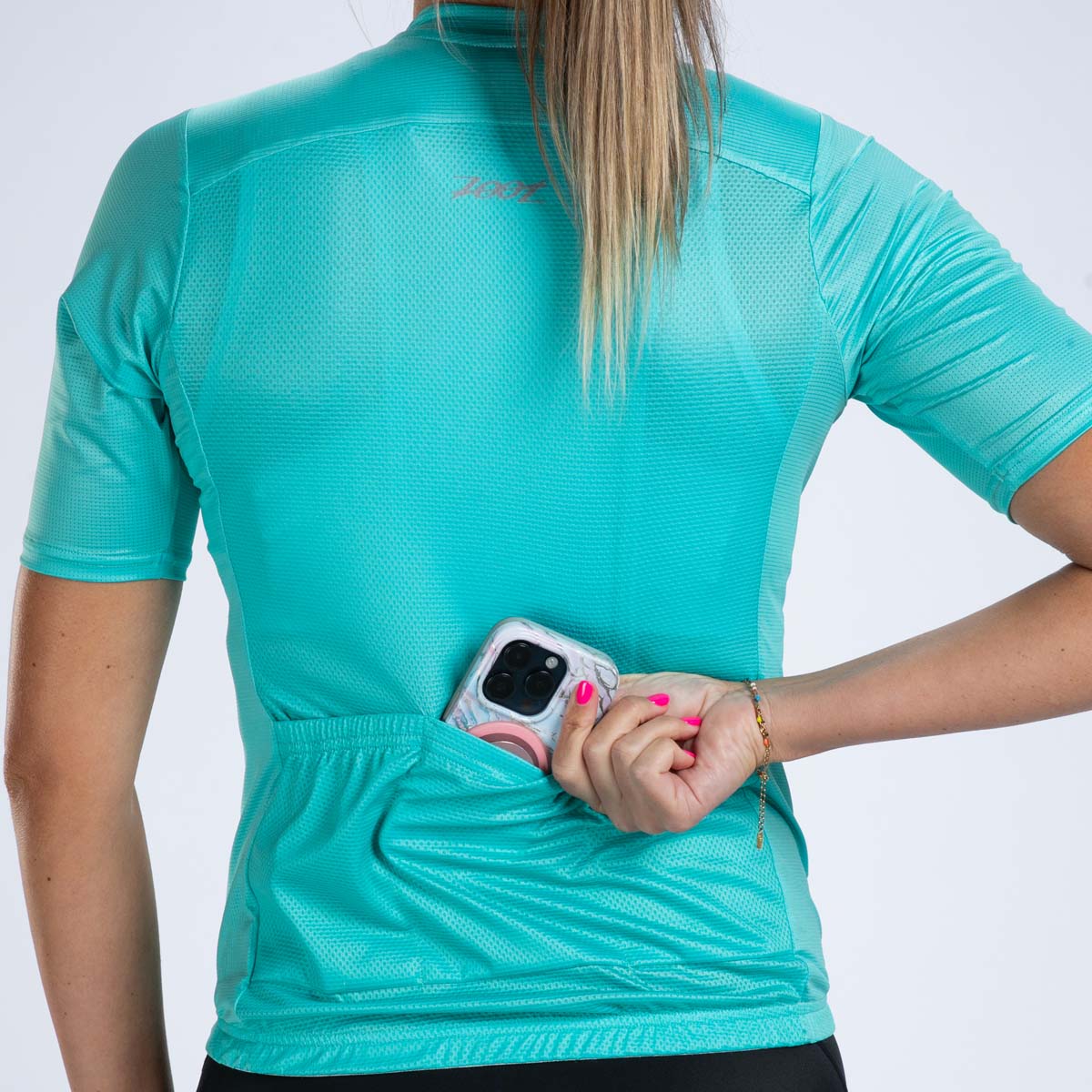 Zoot Sports CYCLE JERSEYS Women's Core Cycle Jersey - Aqua Blue