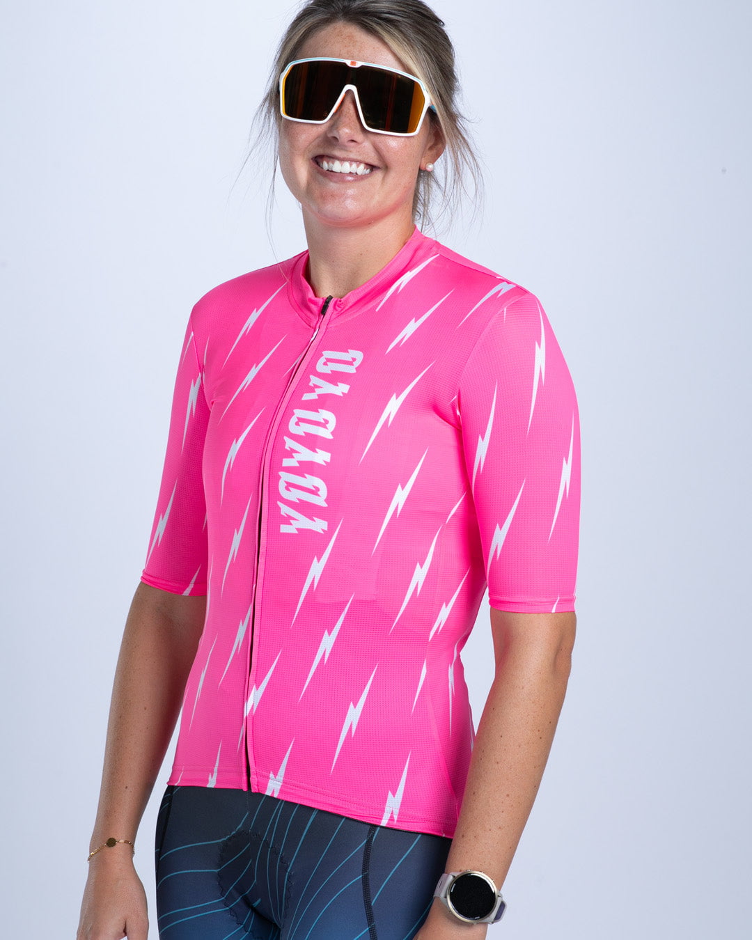 Zoot Sports CYCLE JERSEYS Women's Ltd Cycle Aero Jersey - Elements Bolts