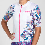 Zoot Sports CYCLE JERSEYS Women's Ltd Cycle Aero Jersey With Exposed Zipper - Utopia White