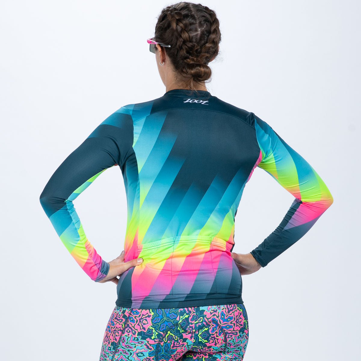 Zoot Sports CYCLE JERSEYS Women's Ltd Cycle Sun Stop Ls Jersey   - Costa Del Sol