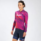 Zoot Sports CYCLE JERSEYS Women's Ltd Cycle Sun Stop Ls Jersey   - IM Heat