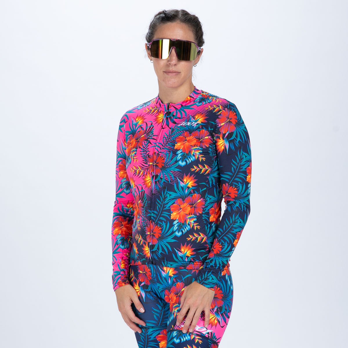 Zoot Sports CYCLE JERSEYS Women's Ltd Cycle Sun Stop Ls Jersey   - Queen K