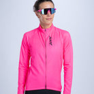 Zoot Sports CYCLE JERSEYS Women's Ltd Cycle Thermal Jersey - Hi Viz Pink