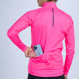 Zoot Sports CYCLE JERSEYS Women's Ltd Cycle Thermal Jersey - Hi Viz Pink
