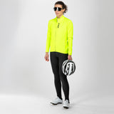 Zoot Sports CYCLE JERSEYS Women's Ltd Cycle Thermo Jersey - Safety Yellow