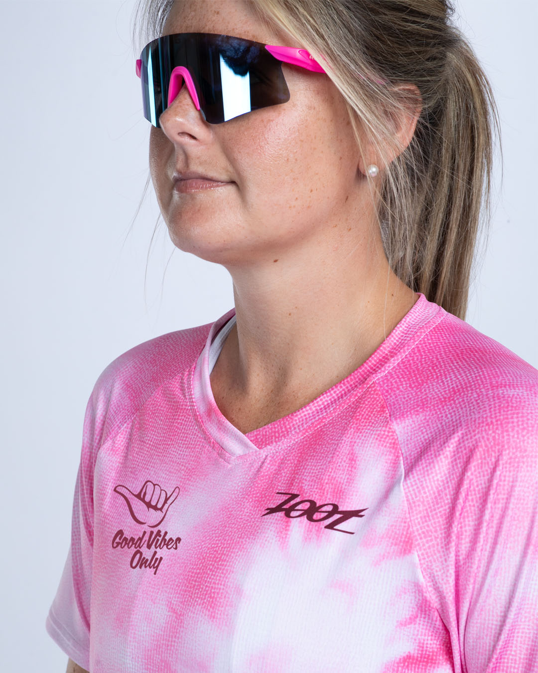 Zoot Sports CYCLE JERSEYS Women's Recon Cycle Dirt Shirt - Good Vibes Only