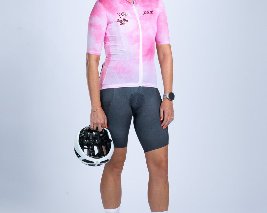Zoot Sports CYCLE JERSEYS Women's Recon Cycle Jersey - Good Vibes Only