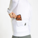 Zoot Sports CYCLE LONG SLEEVE JERSEYS Men's Elite Cycle Ls Aero Jersey - Flat White