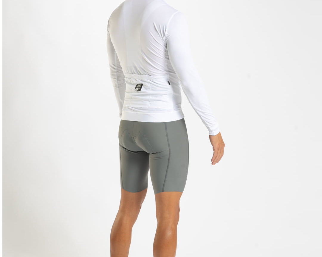 Zoot Sports CYCLE LONG SLEEVE JERSEYS Men's Elite Cycle Ls Aero Jersey - Flat White