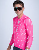 Zoot Sports CYCLE LONG SLEEVE JERSEYS Men's Ltd Cycle Sun Stop LS Jersey - Elements Bolts
