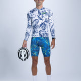 Zoot Sports CYCLE LONG SLEEVE JERSEYS Men's Ltd Cycle Sun Stop LS Jersey - Island Original