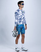 Zoot Sports CYCLE LONG SLEEVE JERSEYS Men's Ltd Cycle Sun Stop LS Jersey - Island Original