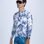 Zoot Sports CYCLE LONG SLEEVE JERSEYS Men's Ltd Cycle Sun Stop LS Jersey - Island Original