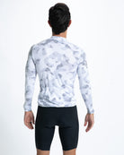 Zoot Sports CYCLE LONG SLEEVE JERSEYS Men's Ltd Cycle Sun Stop Ls Jersey   - Snow Camo