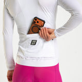 Zoot Sports CYCLE LONG SLEEVE JERSEYS Women's Elite Cycle Ls Aero Jersey - Flat White