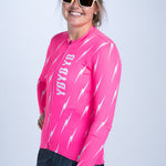 Zoot Sports CYCLE LONG SLEEVE JERSEYS Women's Ltd Cycle Sun Stop LS Jersey - Elements Bolts