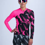 Zoot Sports CYCLE LONG SLEEVE JERSEYS Women's Ltd Cycle Sun Stop Ls Jersey - Icon