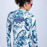 Zoot Sports CYCLE LONG SLEEVE JERSEYS Women's Ltd Cycle Sun Stop LS Jersey - Island Original