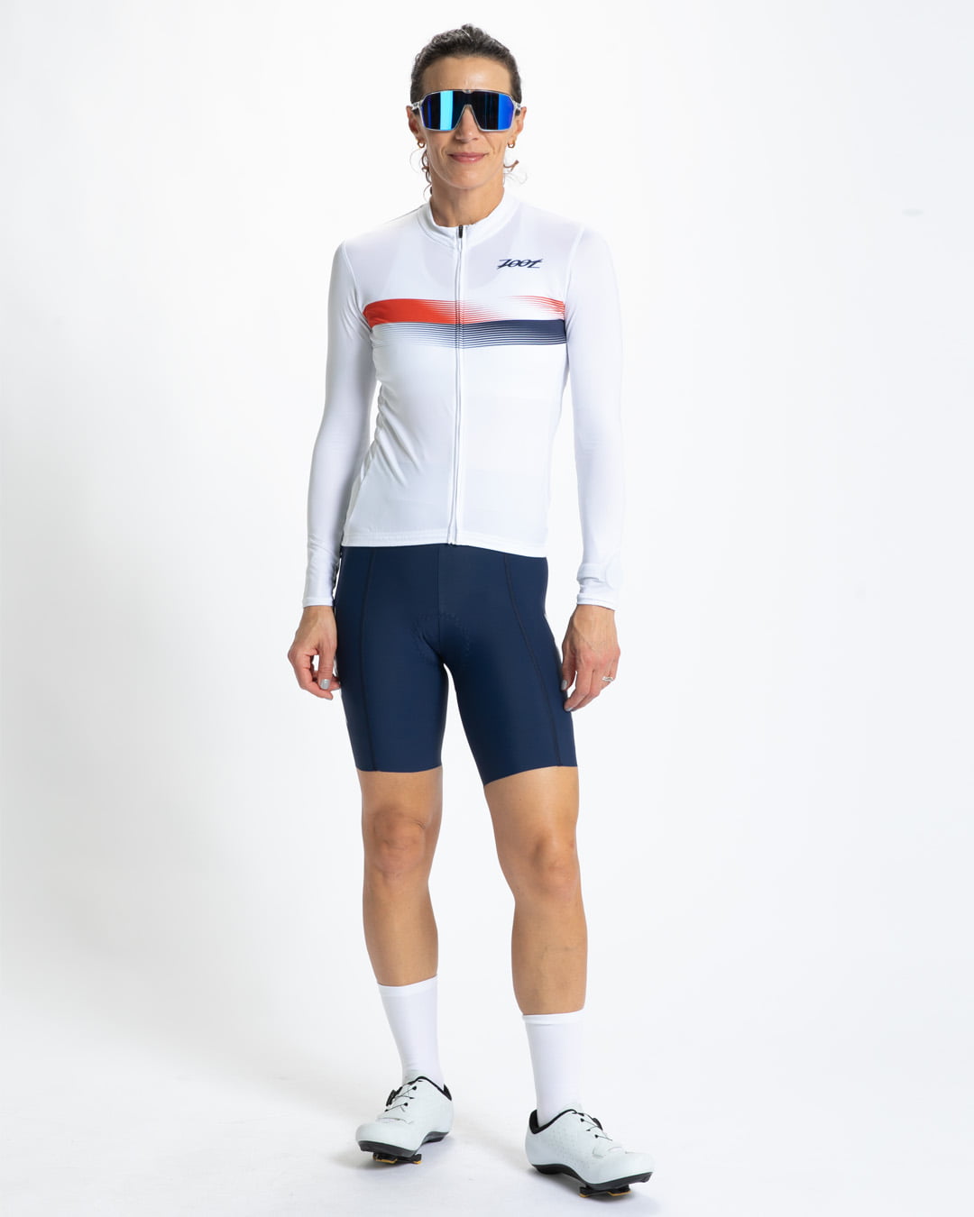 Zoot Sports CYCLE LONG SLEEVE JERSEYS Women's Ltd Cycle Sun Stop Ls Jersey - Rouler