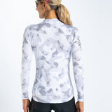 Zoot Sports CYCLE LONG SLEEVE JERSEYS Women's Ltd Cycle Sun Stop Ls Jersey - Snow Camo