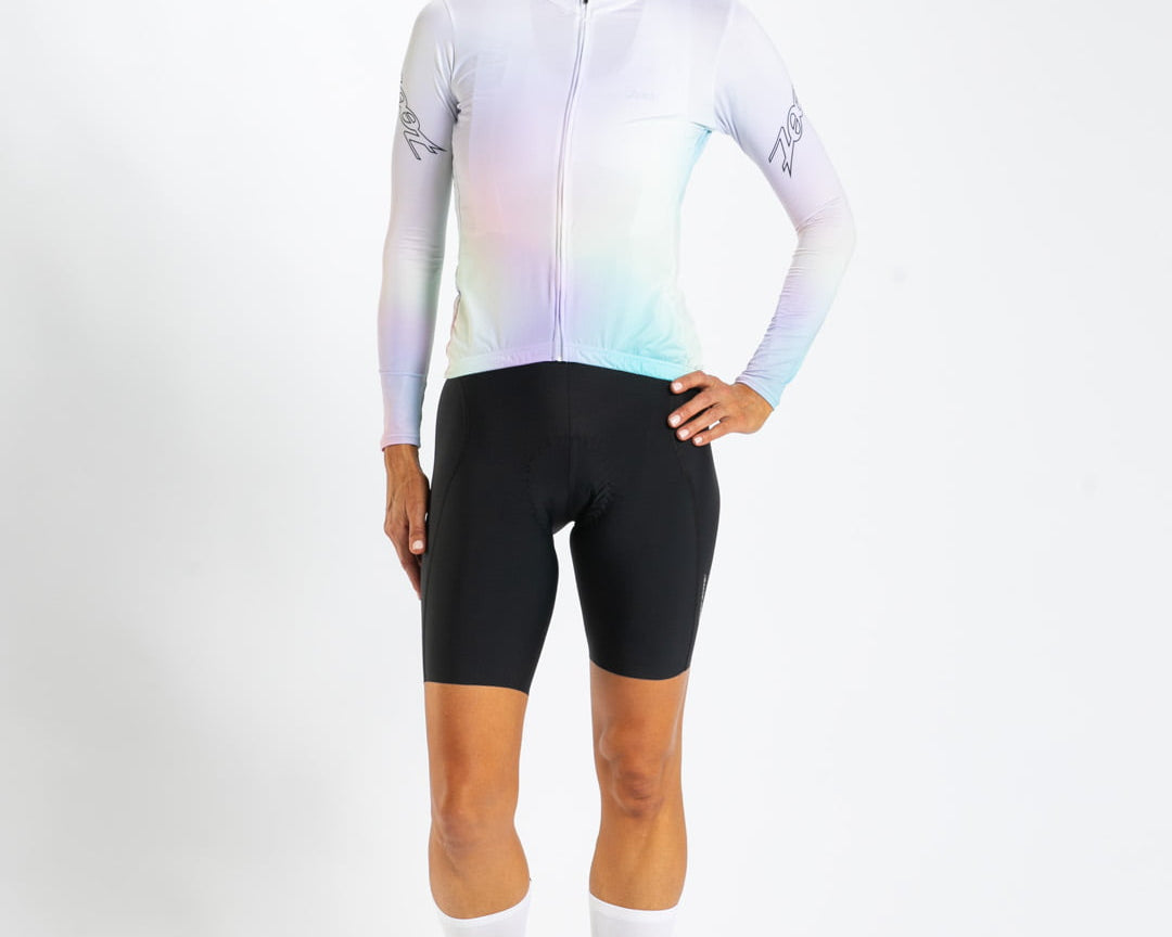 Zoot Sports CYCLE LONG SLEEVE JERSEYS Women's Ltd Cycle Sun Stop Ls Jersey - Sunset