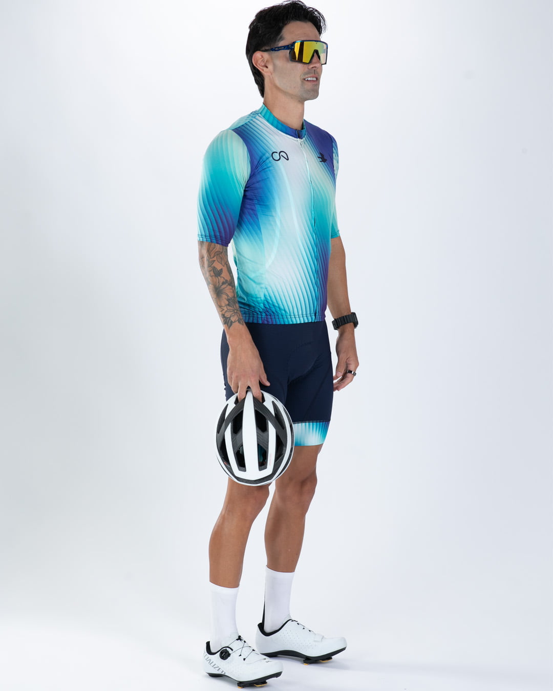 Zoot Sports CYCLE SHORTS Men's Ltd Cycle Exos Bib Short Navy  - Prism