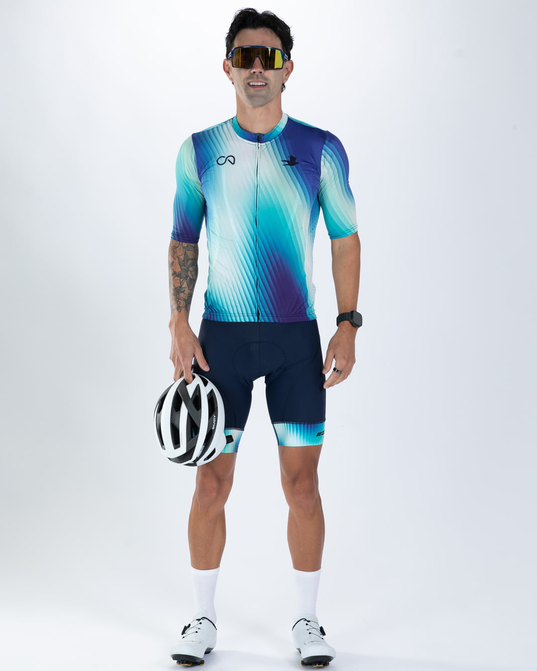 Zoot Sports CYCLE SHORTS Men's Ltd Cycle Exos Bib Short Navy  - Prism