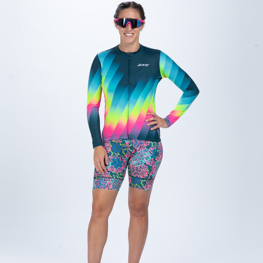 Zoot Sports CYCLE SHORTS Women's Ltd Cycle High-Rise Short - Costa Del Sol