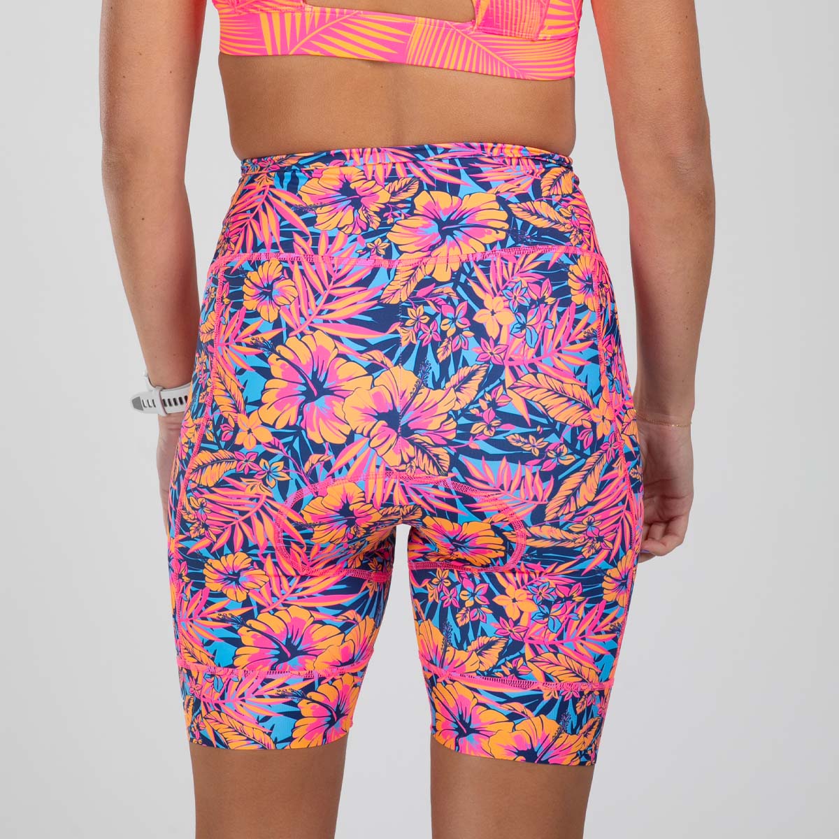 Zoot Sports CYCLE SHORTS Women's Ltd Cycle High Waist Short - Club Aloha