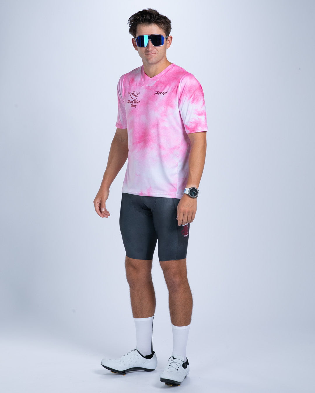 Zoot Sports CYCLE TOPS Men's Recon Cycle Dirt Shirt - Good Vibes Only
