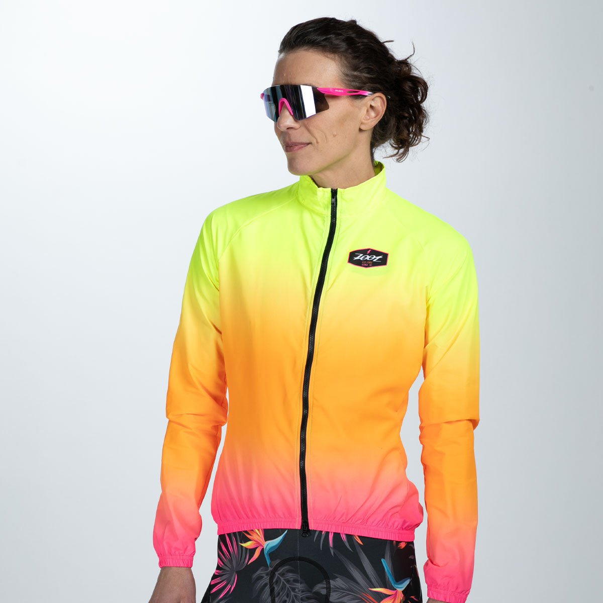 Zoot Sports CYCLE TOPS Women's Ltd Cycle Jacket - Tropical Magic